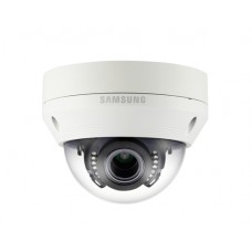 Samsung Techwin WiseNet HD+ SCV-6083R - Cámara de videovigilancia - cúpula - a prueba de vándalos - color (Día y noche) - 2 MP - 720p, 1080p - montura de placa - iris automático - vari-focal - compuesto - CC 12 V / CA 24 V