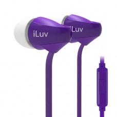 iLuv Metal Forge - Auriculares internos con micro - en oreja - cableado - conector de 3,5 mm - aislamiento de ruido - rosa iLuv Metal Forge - Auriculares internos con micro - en oreja - cableado - conector de 3,5 mm - aislamiento de ruido - rosa