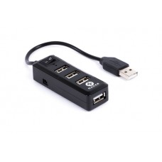 Hub USB Naceb Technology - USB, USB A, Negro