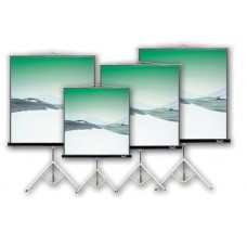 Klip Xtreme KPS-103 - Pantalla de proyección con trípode - 100 pulgada (254 cm) - 4:3 - Matte White - blanco