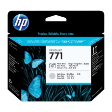 HP 771 CABEZAL NEGROF/GRISC TINTA AMPLIO FORMATO CE020A        
