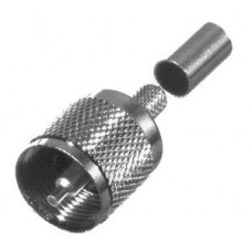 Conector UHF macho (PL-259) de anillo plegable para cable RG-8/X, BELDEN 9258