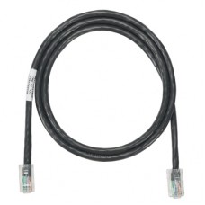 Cable de parcheo UTP Categoría 5e, con plug modular en cada extremo - 2 m. - Negro