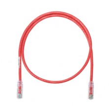 Cable de parcheo UTP Categoría 6, con plug modular en cada extremo - 3 m. - Rojo