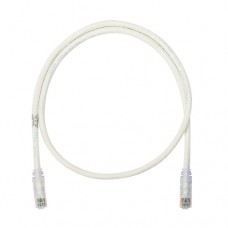Cable de parcheo UTP Categoría 6, con plug modular en cada extremo - 4.3 m. - Blanco mate