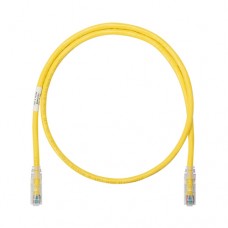 Cable de parcheo UTP Categoría 6, con plug modular en cada extremo - 1.5 m. - Amarillo