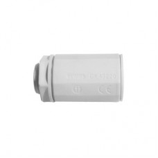 Conector de tubería rígida a caja (Racor), PVC Auto-extinguible, de 16 mm (5/8