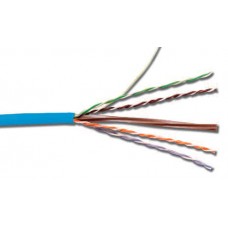 Bobina de Cable UTP Reelex, de 4 pares, Alto Desempeo Cat6, PVC (CM), Color Azul, 23 AWG, 305m