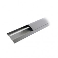 Ducto de media caa de aluminio, tramo de 2.5m de largo (8801-80300)