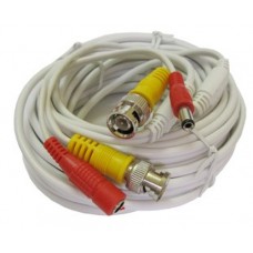 Provision-Isr - Cable de alimentación/vídeo - BNC, CC (M) a BNC, CC - 20 m