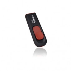 ADATA Classic Series C008 - Unidad flash USB - 32 GB - USB 2.0 - negro, rojo