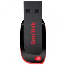 Memoria USB SANDISK Unidad flash USB CRUZER BLADE - Rojo, 32 GB, USB 2.0