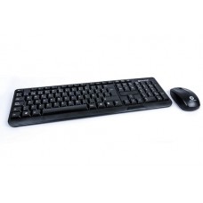 Kit de teclado y mouse Naceb Technology - 112 teclas, Negro