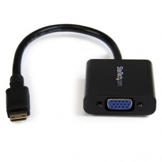 ADAPTADOR CONVERTIDOR DE VIDEO MINI HDMIÂ® A VGA 1080P - 1920X1200 - CABLE ACTIVO - HEMBRA VGA HD15 - MACHO MINI HDMI - STARTECH.COM MOD. MNHD2VGAE2