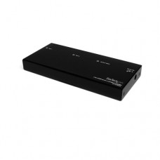 StarTech.com HDMI Splitter 1 In 2 Out - 1080p - 2 Port - Signal Amplifier - Rugged - HDMI Multi Port - HDMI Audio Splitter (ST122HDMI2) - Separador de vídeo/audio - 2 x HDMI - sobremesa - para P/N: SVA12M2NEUA, SVA12M5NA