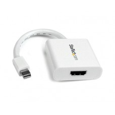 ADAPTADOR DE VIDEO MINI DISPLAYPORT® A HDMI® - CABLE CONVERTIDOR - HEMBRA HDMI - MACHO MINI DP - 1920X1200 - PASIVO - BLANCO - STARTECH.COM MOD. MDP2HDW ADAPTADOR DE VIDEO MINI DISPLAYPORT® A HDMI® - CABLE CONVERTIDOR - HEMBRA HDMI - MACHO MINI DP - 1920X1200 - PASIVO - BLANCO - STARTECH.COM MOD. MDP2HDW