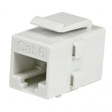 StarTech.com White Cat 6 RJ45 Keystone Jack Network Coupler F/F - RJ45 Coupler - Cat6 Coupler - F/F Cat6 Keystone Jack White Modular (C6KEYCOUPLWH) - Acoplador de red - RJ-45 (H) a RJ-45 (H) - CAT 6 - blanco