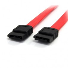 StarTech.com Cable SATA 0,45m - Rojo - 18in Pulgadas Cable Serial ATA - Cable SATA - SATA (H) a SATA (H) - 45.8 cm - para P/N: 25S22M2NGFFR, 35S24M2NGFF, S322M225R, S32M2NGFFPEX, SAT2M2NGFF25, ST521PMINT