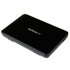 StarTech.com Caja Carcasa USB 3.0 de Disco Duro HDD SATA 3 III de 2,5 Pulgadas Externo con UASP - Caja de almacenamiento - 2.5