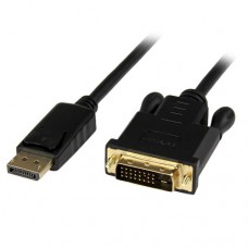 StarTech.com Cable 91cm Adaptador Conversor de Vídeo DisplayPort™ a DVI - Convertidor Activo - DP Macho - DVI-D Macho - 2560x1600 - Negro - Cable DisplayPort - DisplayPort (M) a DVI-D (M) - 91.5 cm - activo - negro - para P/N: TB3CDK2DP, TB3CDK2DPUE, TB3C