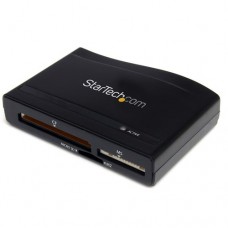 StarTech.com Lector Multi Tarjetas de Memoria Flash USB 3.0 Super Speed SD CF CompactFlash MS - Lector de tarjetas (Multiformato) - USB 3.0