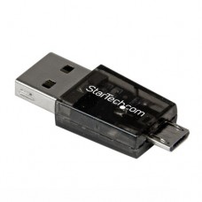 StarTech.com Lector de Tarjetas Adaptador Micro SD a Micro USB OTG para Dispositivos Android - Lector de tarjetas (miniSD, microSD) - USB 2.0