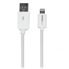 StarTech.com Cable 15cm Lightning 8 Pin a USB A 2.0 para Apple iPod iPhone iPad - Blanco - Cable Lightning - Lightning (M) a USB (M) - 15 cm - doble blindado - blanco - para P/N: USB2PCARBK, USB2PCARBKS, USBLT2PCARW, USBUB2PCARB