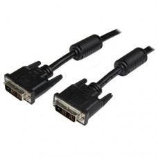 StarTech.com DVI Cable - 10 ft - Single Link - Male to Male Cable - 1920x1200 - DVI-D Cable - Computer Monitor Cable - DVI Cord - DVI to DVI Cable (DVIDSMM10) - Cable DVI - enlace simple - DVI-D (M) a DVI-D (M) - 3 m - negro - para P/N: BOX4CABLE, CDPVGDV