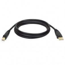 Cable USB TRIPP-LITE U022-010 - USB B, USB B, Macho/Macho, 3, 05 m, Negro