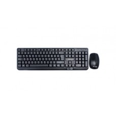 Kit de teclado y mouse VORAGO - Estándar, Negro, 10 m, 1000 DPI