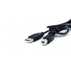 Cable USB VORAGO - 1, 5 m, USB A, USB B, Macho/Macho, Negro