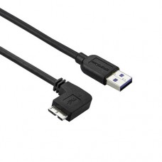 Cable USB StarTech.com - 0, 5 m, USB A, Micro-USB B, Macho/Macho, Negro
