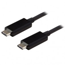 StarTech.com Cable de 1m USB 3.1 Type-C - Cable USB - USB-C (M) a USB-C (M) - USB 3.1 - 1 m - negro - para P/N: HB31C2A2CB, HB31C3A1CS, HB31C3ASDMB, HB31C4AS, M2E1BRU31C, PEXUSB311AC3, PEXUSB312C3