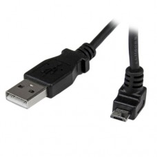 Micro USB a USB StarTech.com - 0, 5 m, USB A, Micro-USB B, Macho/Macho, Negro