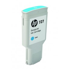 HP 727 - 300 ml - gran capacidad - cian tintado - original - DesignJet - cartucho de tinta - para DesignJet T1500, T1530, T2500, T2530, T920, T930
