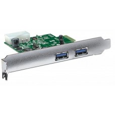 Tarjeta de interfaz USB MANHATTAN 151375 - PCI-E, USB 3.0, 5 Gbit/s, 5 Gbit/s