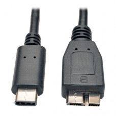 Cable USB 3.1 Gen 2 TRIPP-LITE U426-003-G2 - USB C, Micro-USB B, Macho/Macho, 1, 8 m, Negro