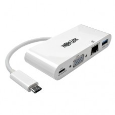 Adaptador Externo de Video 3.1 TRIPP-LITE U444-06N-VGU-C - Color blanco, USB, VGA (D-Sub)