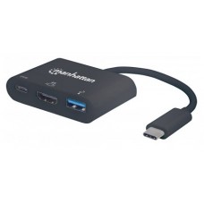 CABLE ADAPTADOR CONVERTIDOR DOCKING USB-C A HDMI USB 3.O USB-C 