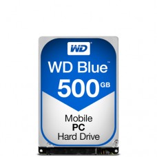 DD INTERNO WD BLUE 2.5 500GB SATA3 6GB/S 16MB 5400RPM 7MM P/NOTEBOOK COMP BASICO