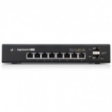 Ubiquiti Networks - Switch - 8 puertos-  poe150w - 8 giga - 1 rj45 - 2 sfp - 150W - CE, FCC, IC - Administrable