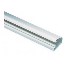 Canaleta Cerrable PANDUIT LD5WH6-A - PVC, Color blanco, 25, 8 mm, 1, 8 m