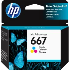 TINTA TRICOLOR HP 667 RENDIMIEN 100PAGS 3YM78AL TINTA TRICOLOR HP 667 RENDIMIEN 100PAGS 3YM78AL