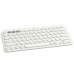 Logitech K380 Multi-Device Bluetooth Keyboard - Teclado - inalámbrico - Bluetooth 3.0 - QWERTY - inglés - blanco hueso