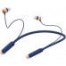 House of Marley Smile Jamaica Wireless - Auriculares internos con micro - en oreja - montaje detrás del cuello - Bluetooth - inalámbrico - denim House of Marley Smile Jamaica Wireless - Auriculares internos con micro - en oreja - montaje detrás del cuello - Bluetooth - inalámbrico - denim