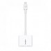 Belkin 3.5 mm Audio + Charge RockStar - Adaptador de Lightning a conector de auriculares/de carga - Lightning/audio - Lightning (M) a miniconector de 4 polos, Lightning (H) - blanco - para Apple iPad/iPhone (Lightning) Belkin 3.5 mm Audio + Charge RockStar - Adaptador de Lightning a conector de auriculares/de carga - Lightning/audio - Lightning (M) a miniconector de 4 polos, Lightning (H) - blanco - para Apple iPad/iPhone (Lightning)