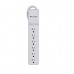 Belkin Home/Office Surge Protector - Protector contra sobretensiones - conectores de salida: 6