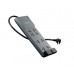 Belkin Home/Office with telephone protection - Protector contra sobretensiones - CA 125 V - 1875 vatios - conectores de salida: 8 - 1.8 m Belkin Home/Office with telephone protection - Protector contra sobretensiones - CA 125 V - 1875 vatios - conectores de salida: 8 - 1.8 m