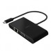 Belkin Multimedia + Charge Adapter - Estación de conexión - USB-C - VGA, HDMI - GigE Belkin Multimedia + Charge Adapter - Estación de conexión - USB-C - VGA, HDMI - GigE