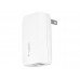 Belkin Wall Charger - Adaptador de corriente - 32 vatios - Carga rápida / SP - 2 conectores de salida (USB, USB-C con suministro de energía) - blanco